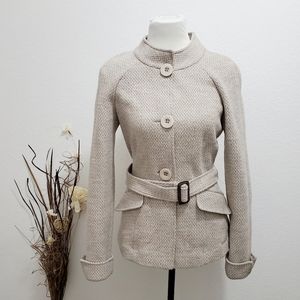 LAFAYETTE 148 New York Wool Blazer Belted Coat